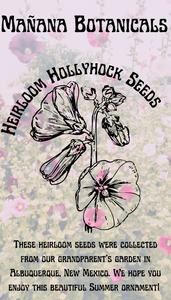 Heirloom Hollyhock Seeds